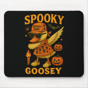 Hugvyn Halloween Spooky Goosey Halloween Albern Go Mousepad