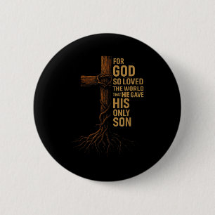 Hugvyn Jesus Gott hat die Welt so sehr geliebt Kre Button