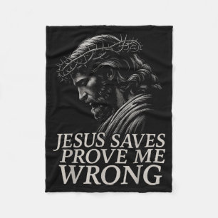 Hugvyn Jesus rettet, Beweise mir das Gegenteil Chr Fleecedecke
