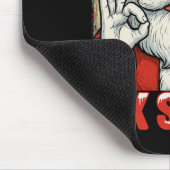Hugvyn Lustiger Sechs Sieben Meme Weihnachten Cool Mousepad (Ecke)