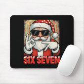 Hugvyn Lustiger Sechs Sieben Meme Weihnachten Cool Mousepad (Mit Mouse)