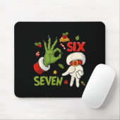 Hugvyn Lustiger Sechs Sieben Meme Weihnachten Sant Mousepad (Mit Mouse)