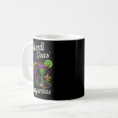 Hugvyn Mardi Gras And Margaritas Louisiana New Orl Kaffeetasse (Vorderseite Links)