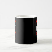 Hugvyn Sechs Sieben Herz 6 7 Meme Junge Mädchen Lu Kaffeetasse (Mittel)