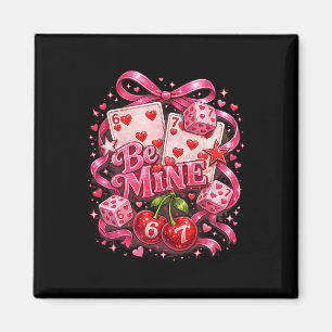 Hugvyn sei mein Valentinstag-Spielkarten Würfel 67 Magnet