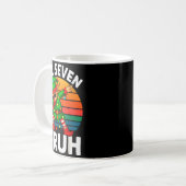 Hugvyn Six Seven 6 7 Meme Dabbing Elf Frohe Weihna Kaffeetasse (Vorderseite Links)