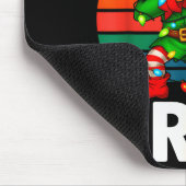 Hugvyn Six Seven 6 7 Meme Dabbing Elf Frohe Weihna Mousepad (Ecke)
