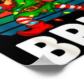 Hugvyn Six Seven 6 7 Meme Dabbing Elf Frohe Weihna Poster (Ecke)