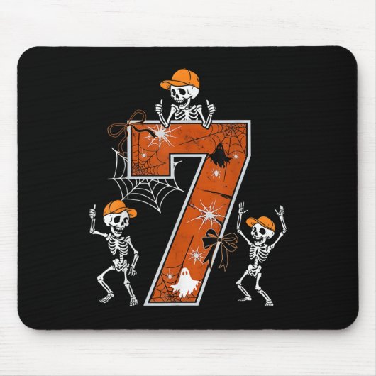 Hugvyn Six Seven Meme 6 7 Halloween Costume Dancin Mousepad (Vorne)