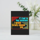 HugYou Postkarte (Stehend Vorderseite)