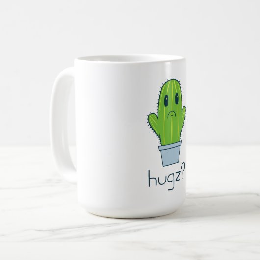 Hugz? Kaffeetasse (Vorderseite Links)