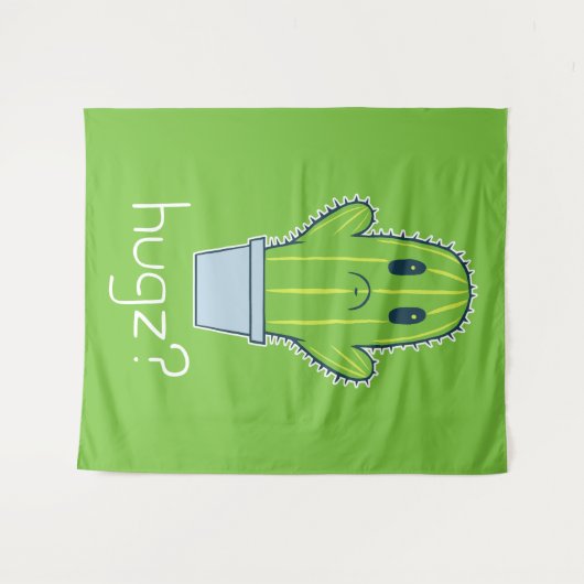 Hugz? Wandteppich (Vorderseite (Horizontal))