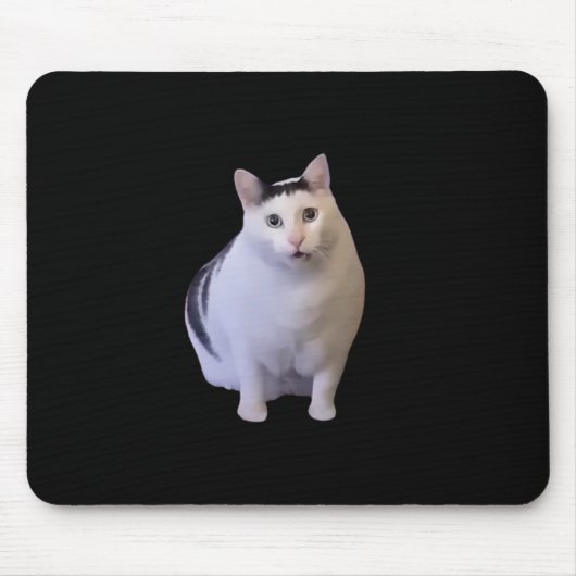 Huh Cat Meme Mouse Pad Mousepad (Vorne)
