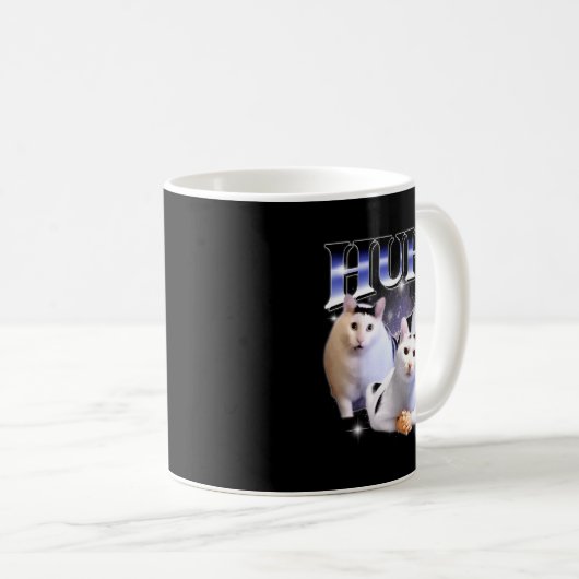 Huh Funny Dank Cat Stud Oddly Bootleg Specific Dan Kaffeetasse (VorderseiteRechts)