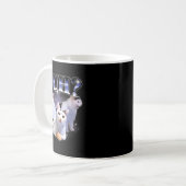 Huh Funny Dank Cat Stud Oddly Bootleg Specific Dan Kaffeetasse (Vorderseite Links)
