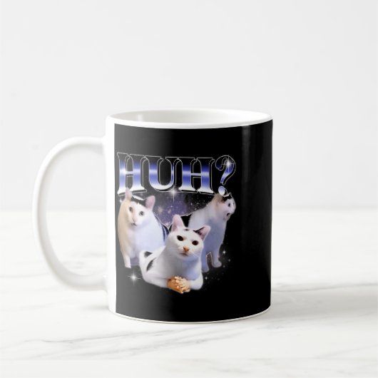 Huh Funny Dank Cat Stud Oddly Bootleg Specific Dan Kaffeetasse (Links)