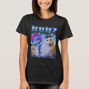 Huh Katze Lustige Katze Meme Seltsame Katze Bootle T-Shirt