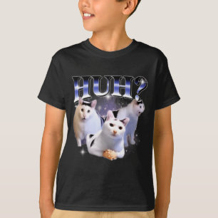 Huh Lustige Dank Katze Studiert Seltsam Bootleg Sp T-Shirt