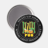 HUH MAGNET (Vorderseite/Rückseite)