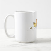 Huhn-Ansturm 15-Unze-Tasse Kaffeetasse (Links)