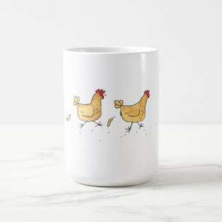 Huhn-Ansturm 15-Unze-Tasse Kaffeetasse
