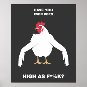 Huhn-Arme Poster