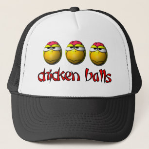 Huhn-Ball-Hut Truckerkappe