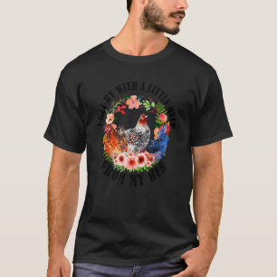 Huhn bekomme ich eine kleine Hilfe von meinen Hühn T-Shirt