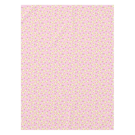 Huhn Birthday Party Pink Tischdecke (Vorderseite)