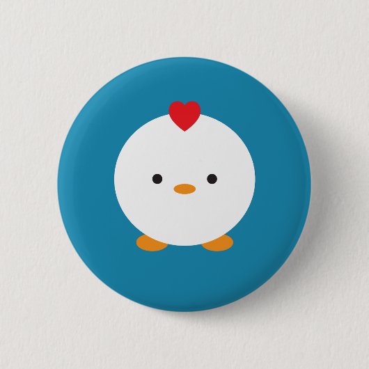 Huhn Button (Vorderseite)