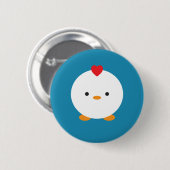 Huhn Button (Vorne & Hinten)