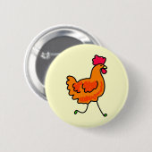 Huhn Button (Vorne & Hinten)