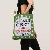 Huhn Curry Review 5 Stars Tote Bag Tasche (Von Nahem)