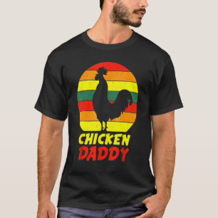 Huhn Daddy Bauer T-Shirt Country Farm Männer Junge