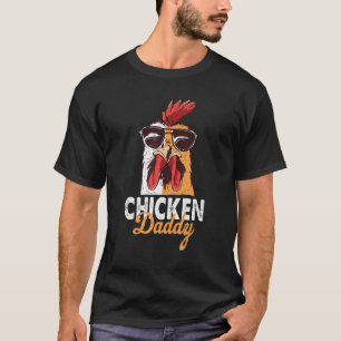 Huhn Daddy Best Vater Ever Bauer Geflügel Bauer T-Shirt