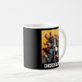 Huhn Daddy Hühnchen Vater Bauer Geflügel Vater Kaffeetasse (VorderseiteRechts)