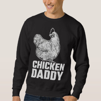 Huhn Daddy Obtuse Hühnereier Sweatshirt