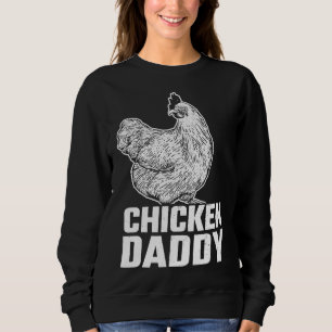 Huhn Daddy Obtuse Hühnereier Sweatshirt