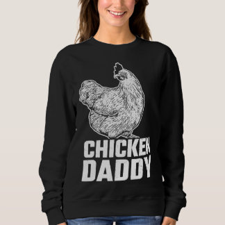 Huhn Daddy Obtuse Hühnereier Sweatshirt