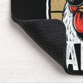 Huhn Daddy Rooster Bauer Sonnentag für Jung Mousepad (Ecke)