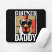 Huhn Daddy Rooster Bauer Sonnentag für Jung Mousepad (Mit Mouse)