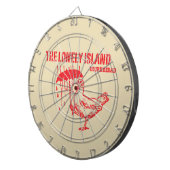 Huhn Dartscheibe (Vorderseite rechts)