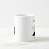 Huhn, das nicht zur weiten Seite kreuzt Kaffeetasse (Mittel)