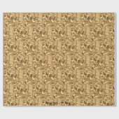 HUHN, DAS PAPPER EINWICKELT GESCHENKPAPIER (Flach)