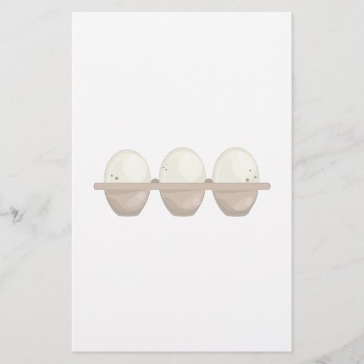 Huhn-Eier Briefpapier (Vorderseite)