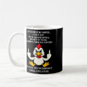 Huhn - ein Muss, das verdient werden muss Kaffeetasse (Links)