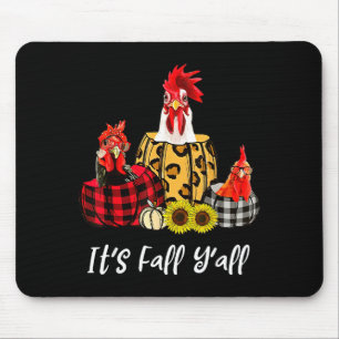 Huhn, es ist Herbst, Leute, Leopard, Kürbis, Herbs Mousepad