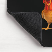 Huhn F-Caw-F Klassisch Cool Einzigartig Mousepad (Ecke)