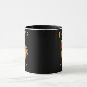 Huhn F-Caw-F Lustig Trendig Tasse (Zentrum)