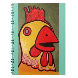 Huhn-Foto-Notizbuch Notizblock